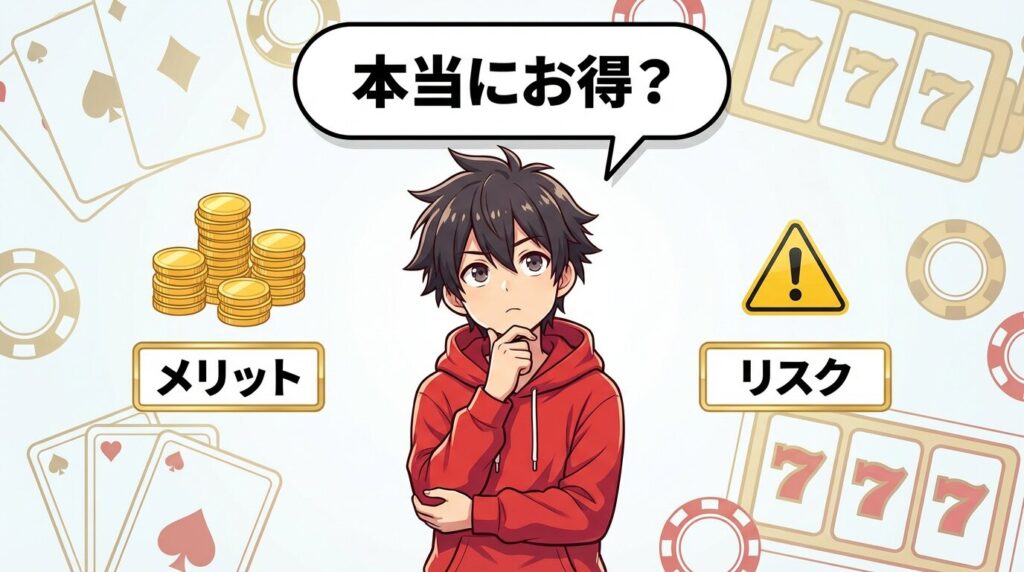 「本当にお得?」