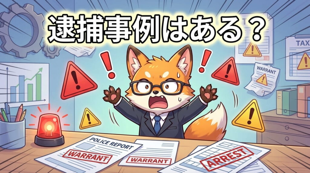 オンラインカジノで逮捕された事例はあるのか