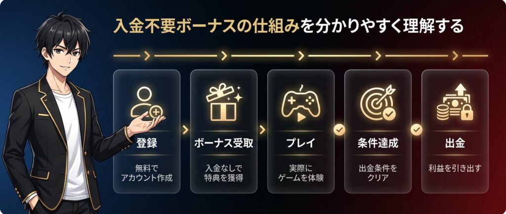 入金不要ボーナス