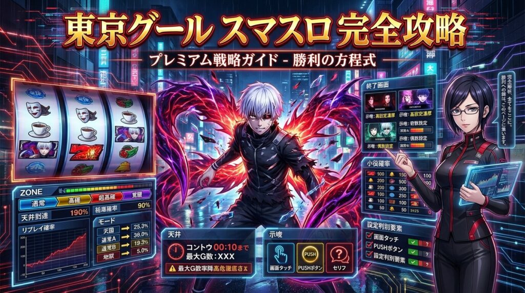 東京グール スマスロ 攻略