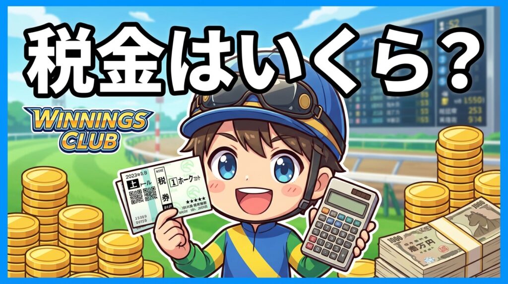 競馬の税金はどう扱われるのか