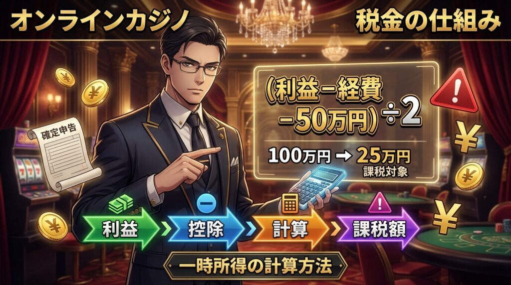 課税される金額の考え方