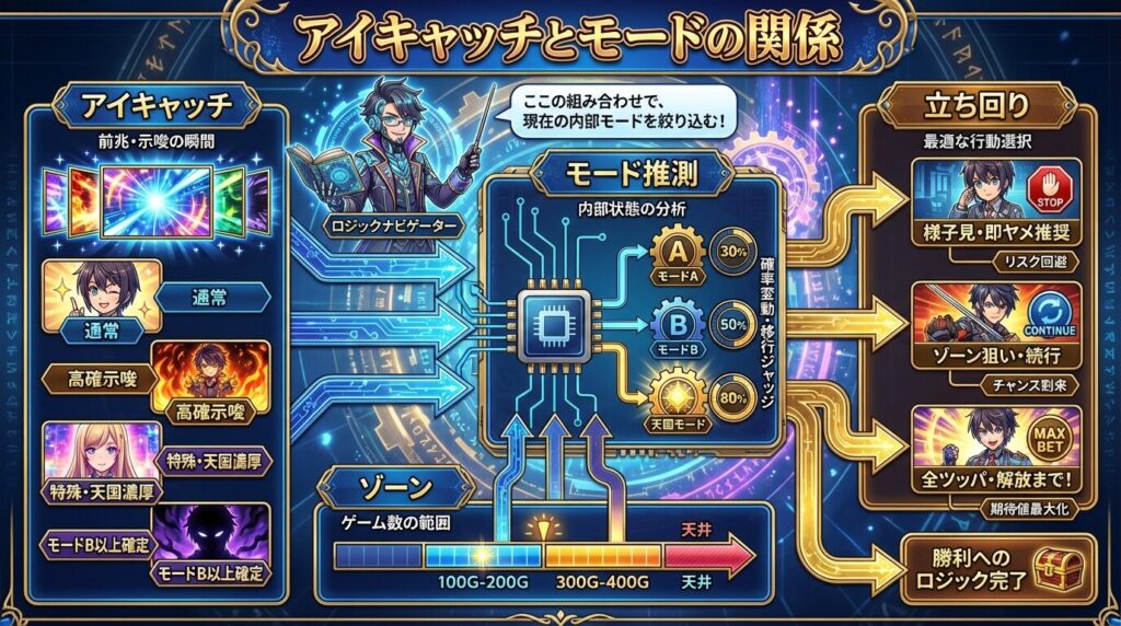 アイキャッチ モード関係