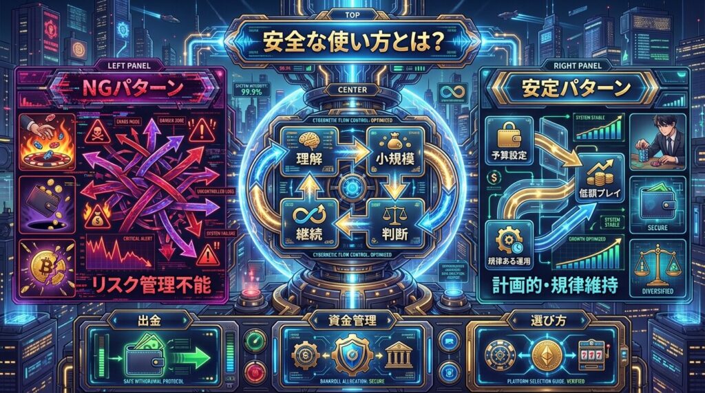 オンラインカジノ安全な使い方構造