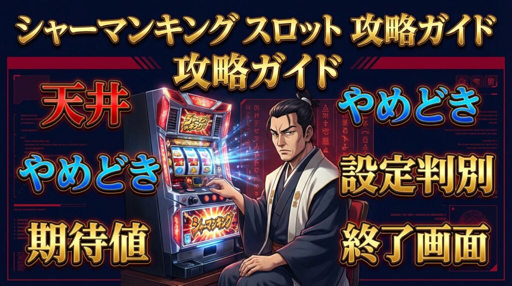 シャーマンキングスロット攻略イメージ