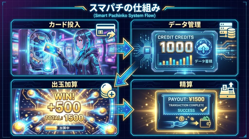 スマパチ 仕組み