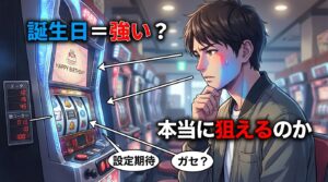 スロット誕生日は本当に強いのかを考えるプレイヤー