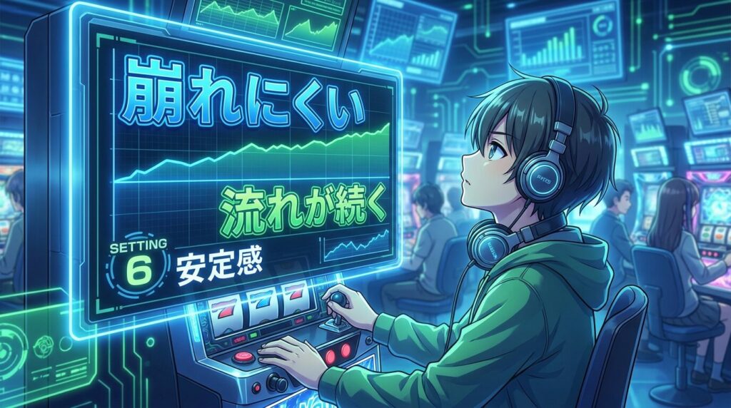 ニューパルサーbt 設定6 グラフ