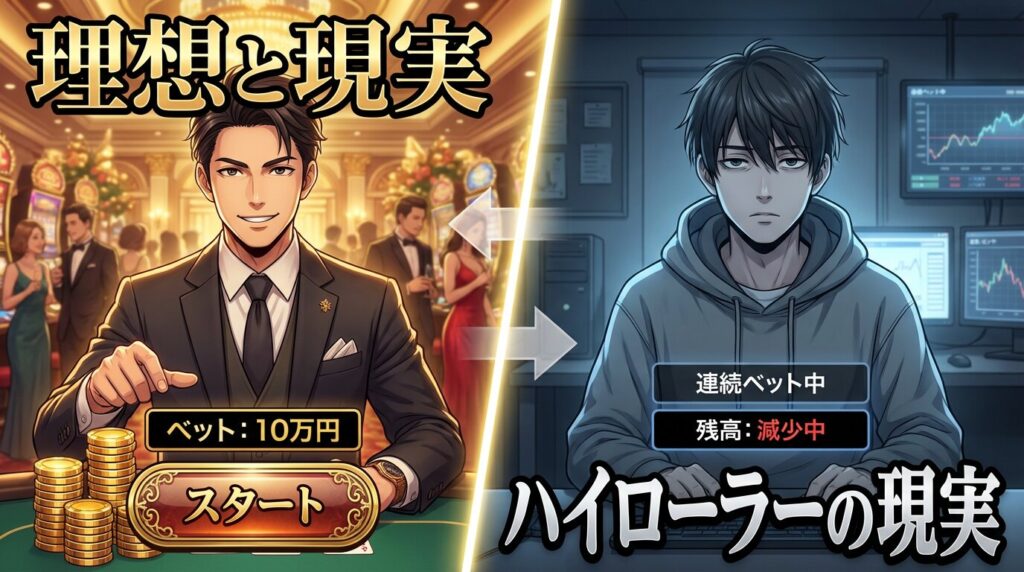 ハイローラー カジノの現実と幻想