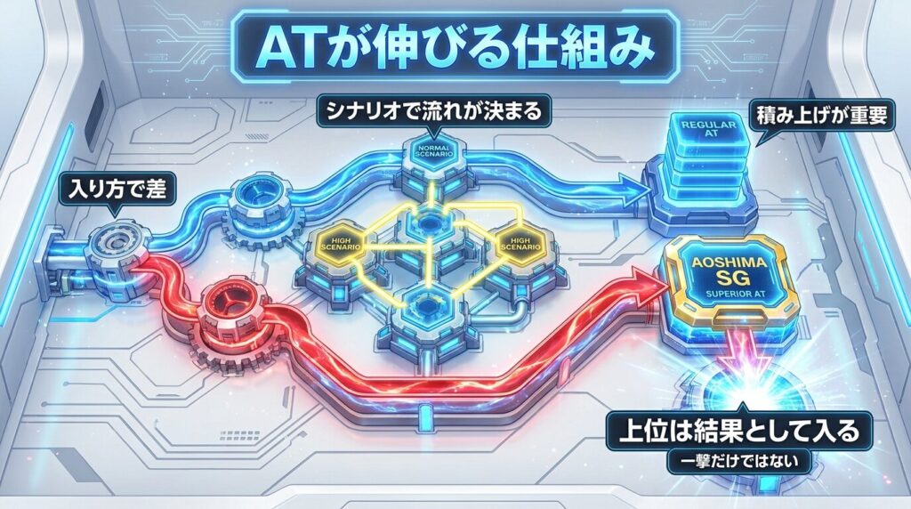 モンキーターン AT 仕組み