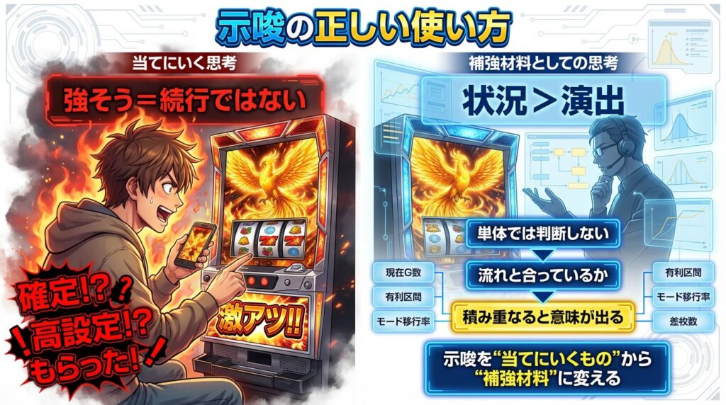 モンキーターン 示唆 見方