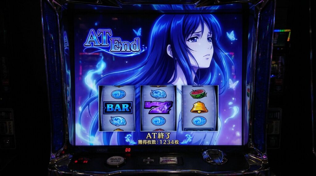 ヴァルヴレイヴ2 AT終了画面