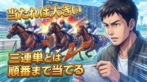 三連単とはの基本イメージ