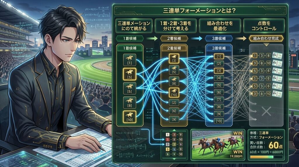 三連単フォーメーション解説