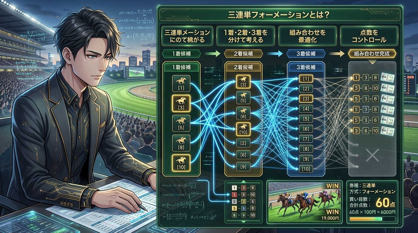 三連単フォーメーション解説