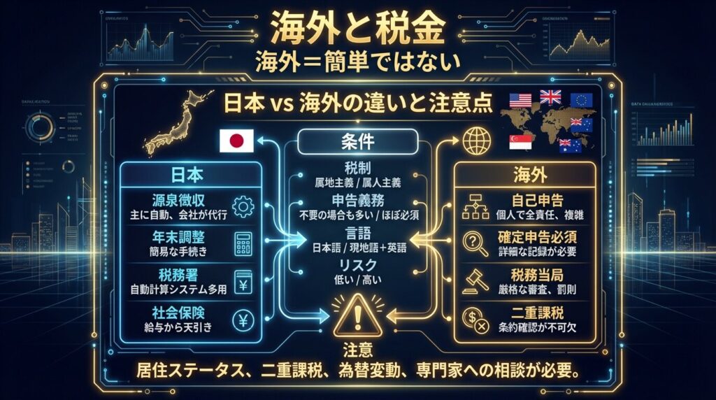 仮想通貨 税金 海外 比較