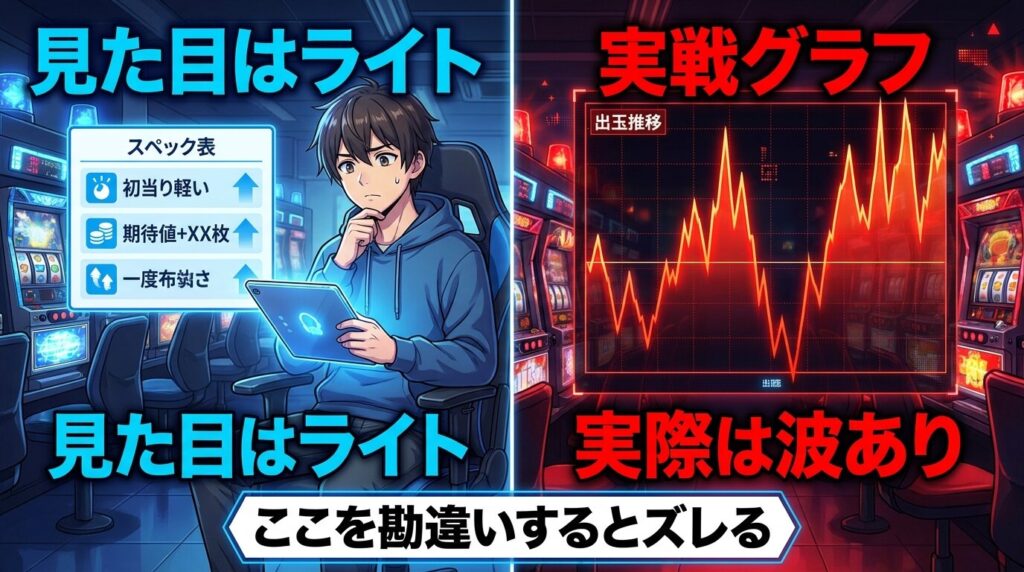 俺妹パチンコ スペックと実際の波の違い