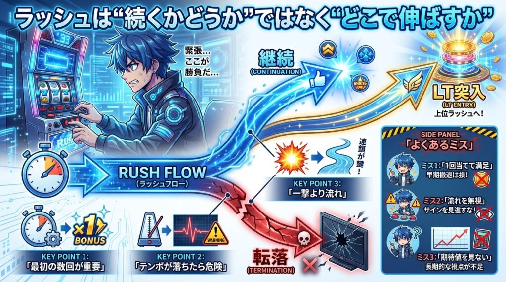 俺妹パチンコ ラッシュ構造と分岐理解