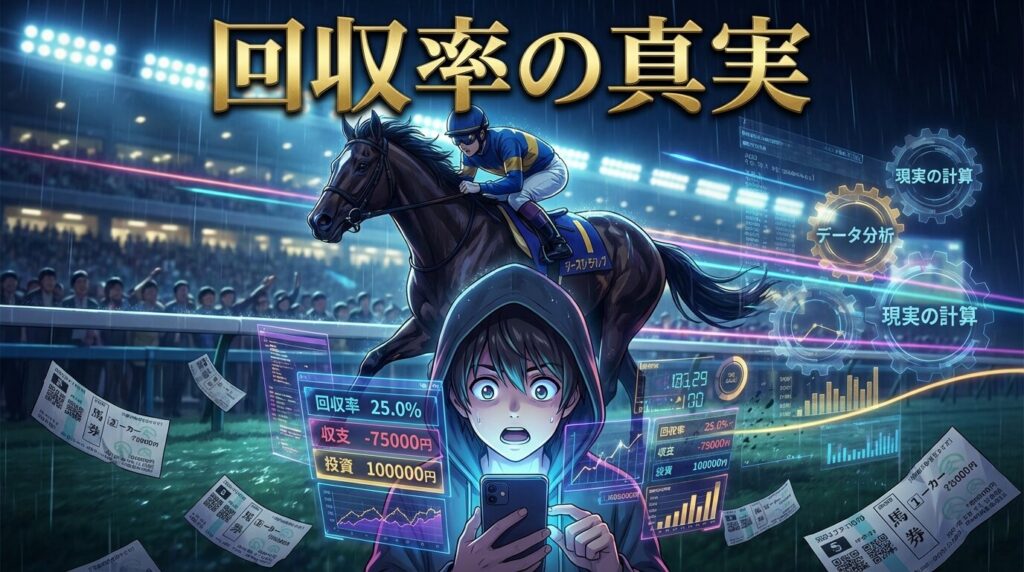 勝っていると勘違いする競馬ユーザー