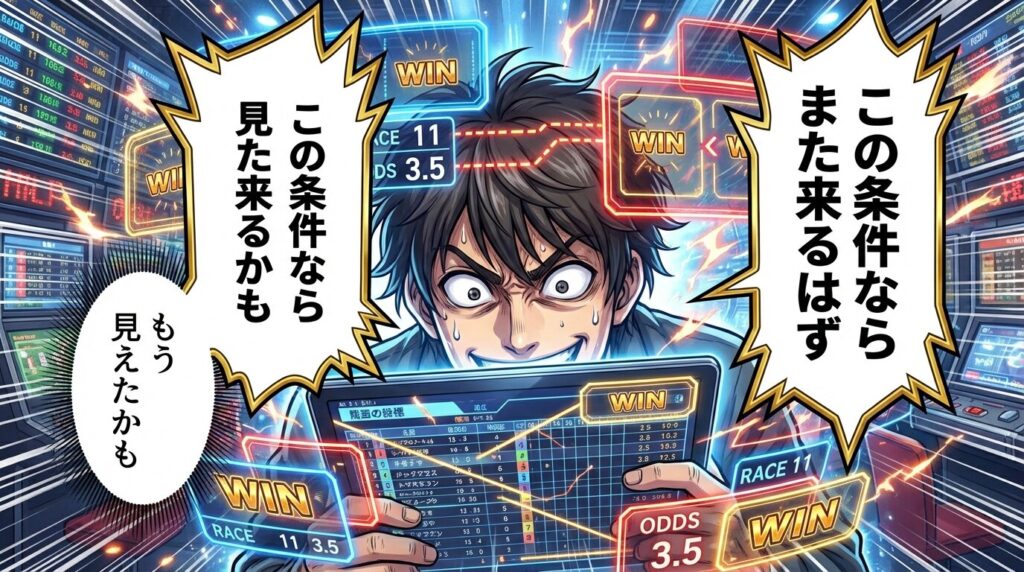 勝てると錯覚する瞬間