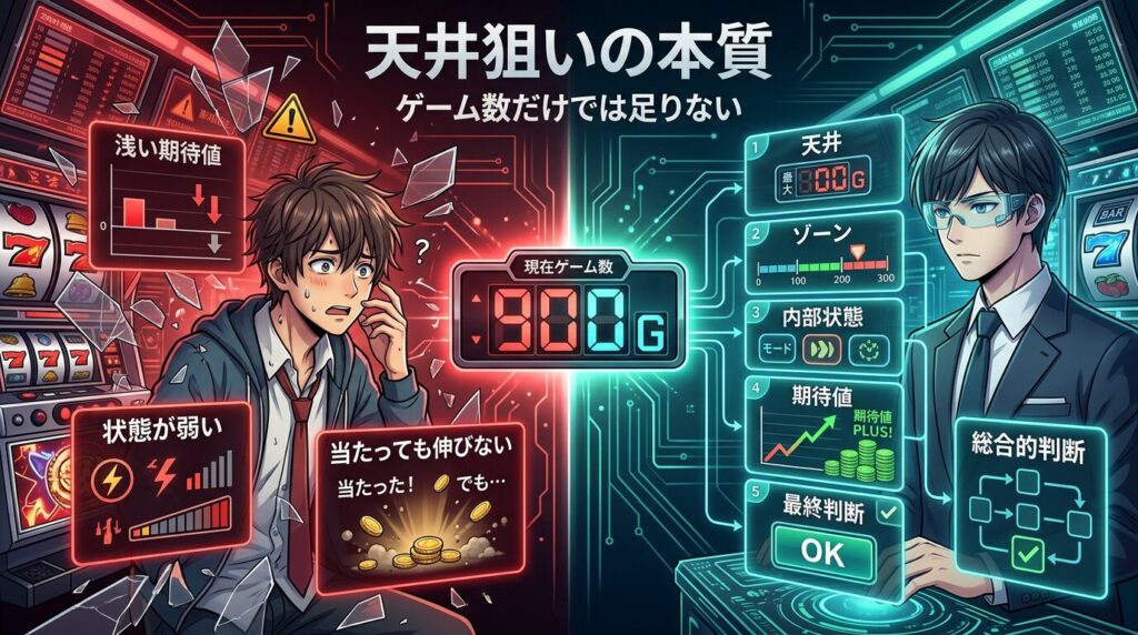 天井狙い考え方