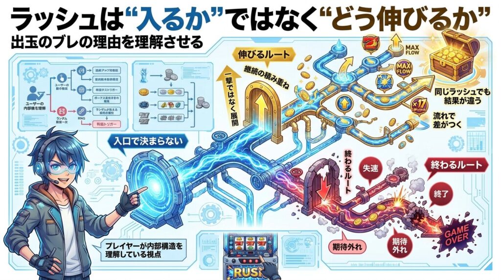 女神のカフェテラス ラッシュ 仕組み