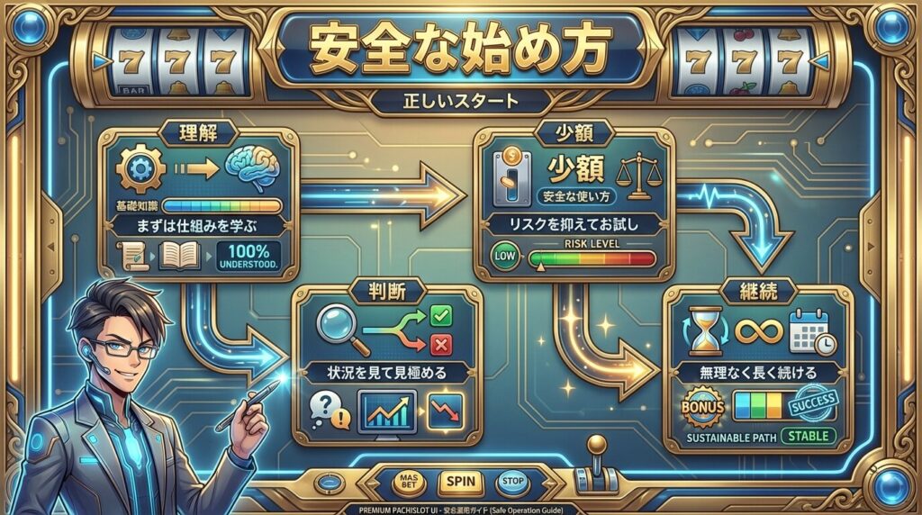 安全なオンラインカジノの始め方