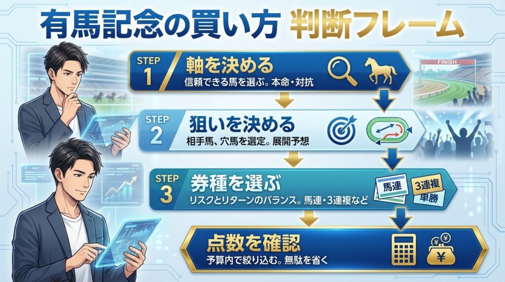 有馬記念 買い方 判断フレーム