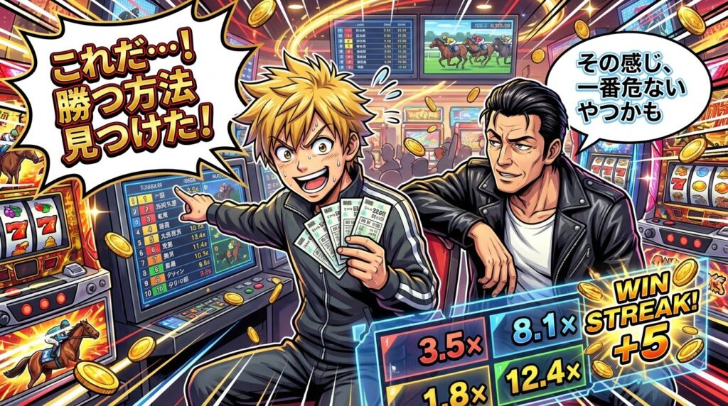 競馬で勝つ方法を見つけたと思う瞬間