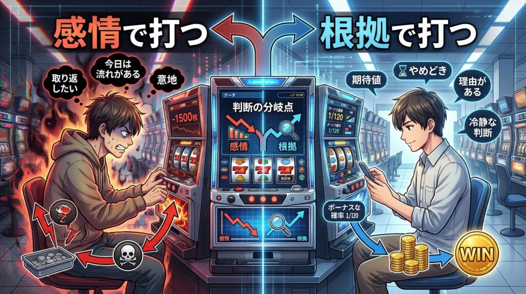 負ける人と勝ちやすい人の判断の違い