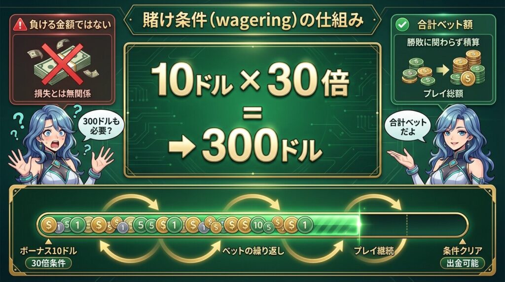 賭け条件の仕組み解説