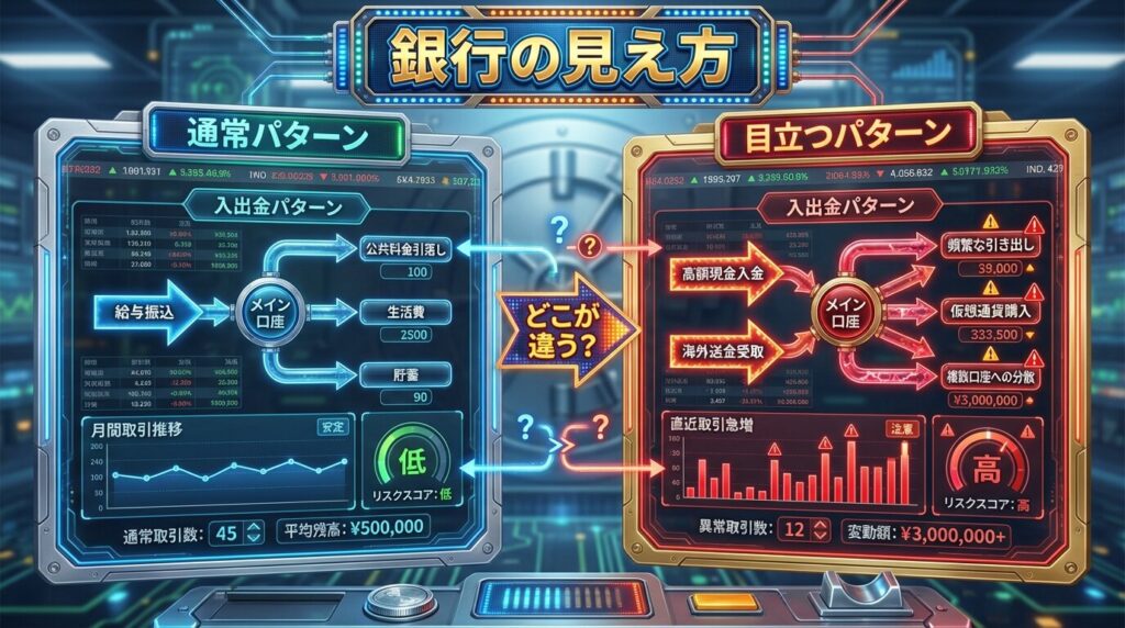銀行入出金パターン解説
