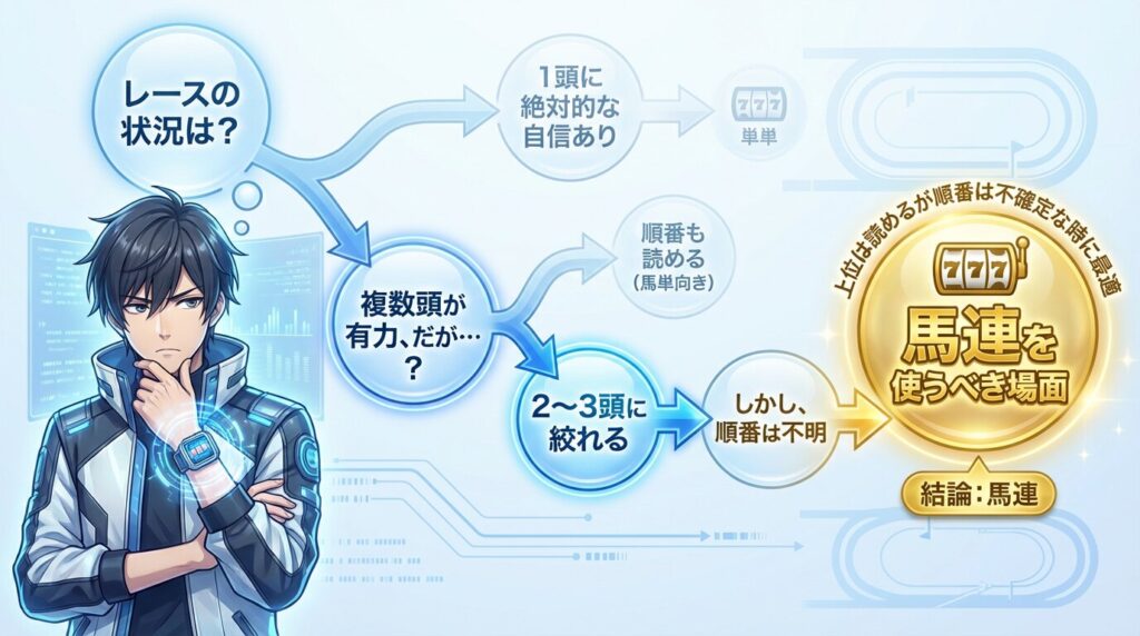 馬連とワイドの違い