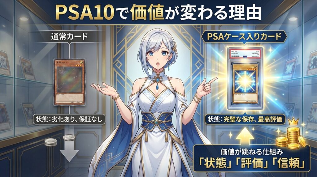 PSA10の価値の違い
