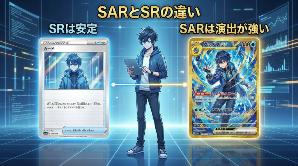 SARとSRの違いを視覚化