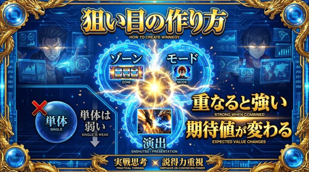 いざ番長の狙い目条件の重なり図