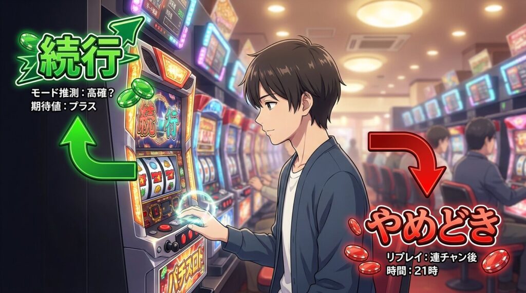 やめどき判断イメージ