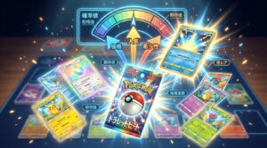 トリプレットビート当たりの仕組みとカード価値の関係を表現したビジュアル