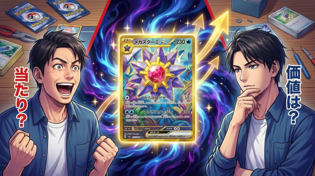 メガスターミー 当たりの価値と判断