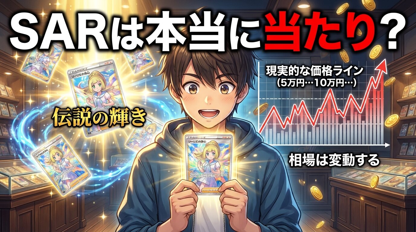 リーリエの決心の価値と当たりの本質を表現したビジュアル
