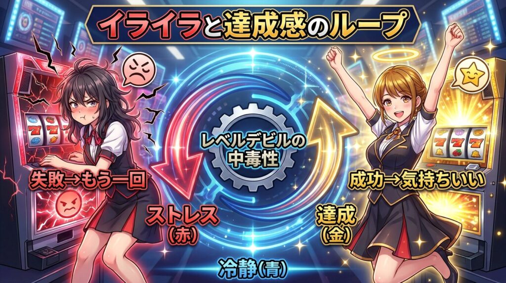 レベルデビル 中毒性と当たり感覚の関係