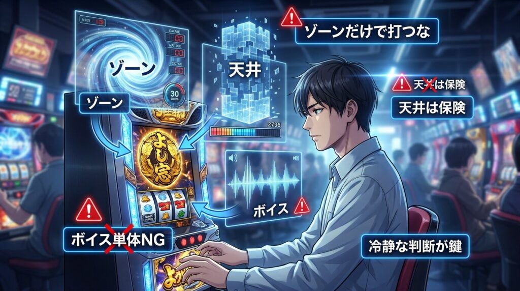 吉宗スマスロ攻略の全体像を示すビジュアル