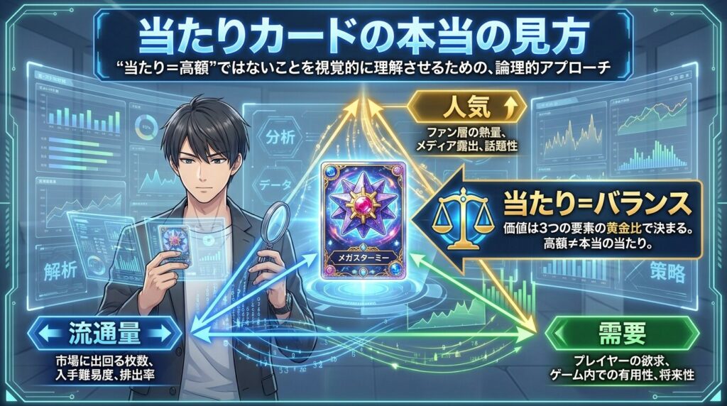 当たりカードの本当の判断基準