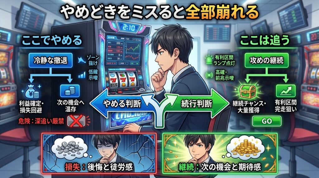 緑ドン やめどき判断